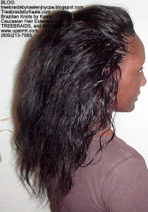 Tree Braids by Kaale- Small cornrow treebraids with virgin Brazilian real human hairRight.