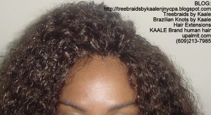 Treebraids by KAALE- Brazilian Virgin Kinky Curly, Top2195.
