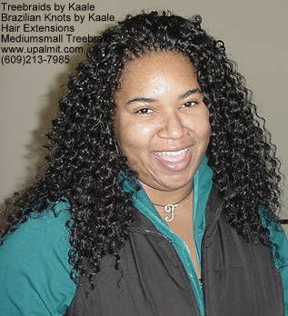 Wavy Tree Braids- Mediumsmall, 120 Front.