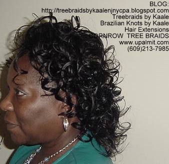 Wavy cornrow Treebraids, Left271.