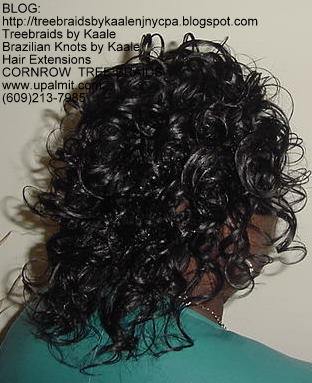 Wavy cornrow Treebraids, Right272.