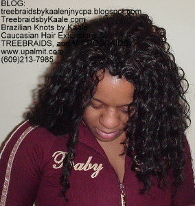 Tree Braids by Kaale, cornrow treebraids in curly 1Front313.