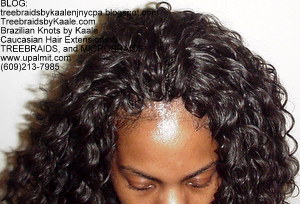 Tree Braids by Kaale- Cornrows with deep bulk hair Top.