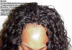 Tree Braids by Kaale- cornrows with deep bulk human hair Top2717.