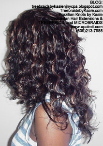 Tree Braids by Kaale, cornrow treebraids in curly A6Left2013.