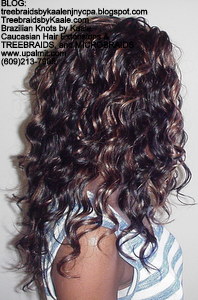 Tree Braids by Kaale, cornrow treebraids in curly A6Right2013.