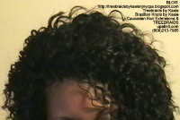 Tree Braids by Kaale- Cornrows with deep bulk hair Cy Top.