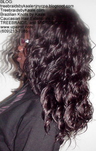 Tree Braids by Kaale, individual treebraids with deep bulk hair Left2249.