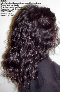 Tree Braids by Kaale, individual treebraids with deep bulk hair Right2248.