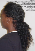 Tree Braids by Kaale- Individual Treebraids with wavy hair MilLeft2253.