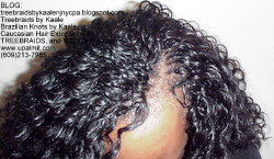 Tree Braids by Kaale- Cornrows with Straight human hair Back2746.