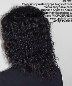 Tree Braids by Kaale- Individual Treebraids with wavy hair again Left2291.