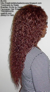 Tree Braids by Kaale- Individual treebraids with wet and wavy hair RightManualMix.
