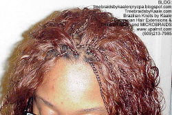 Tree Braids by Kaale- Individual treebraids with wet and wavy hair TopManualMix2282.
