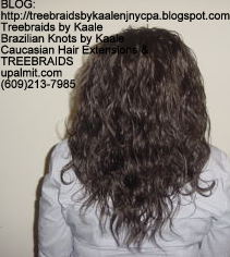 Tree Braids- Loose Wavy human hair Back2226.