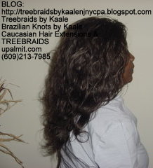 Tree Braids- Loose Wavy human hair Right2228.