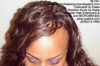 Tree Braids by Kaale- Cornrows with loose deep hair Top6.