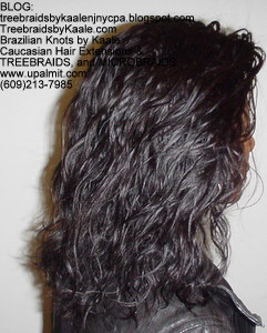 Tree Braids by Kaale- cornrow treebraids virgin Brazilian curly Remy hair, RightTall.