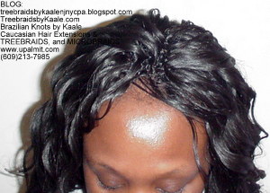 Tree Braids by Kaale- Cornrow treebraids with wavy hair Top7.