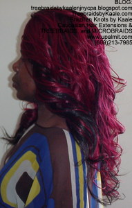 Tree Braids by Kaale- Cornrows with Double Breasted style Left2751.