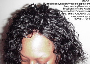 Tree Braids by Kaale- cornrow treebraids with Brazilian hair from RemyHairSales.com, Top.