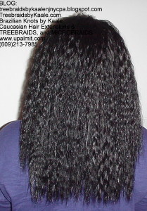 Tree Braids by Kaale In-Between size Back4513.