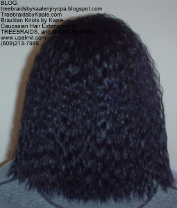 Tree Braids by Kaale- cornrow treebraids and Spanish Bulk hair- Bk.