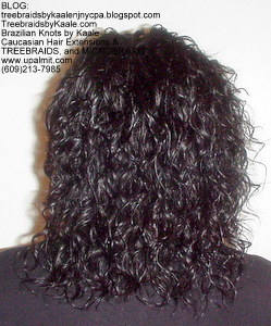 Tree Braids by Kaale- Individual Treebraids with wavy hairBack2256.