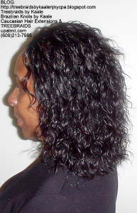 Tree Braids by Kaale- Individual Treebraids with wavy hairLeft2257.