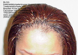 Tree Braids by Kaale- Cornrow treebraids with straight yaky hair Top4yrs.