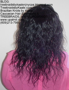 Tree Braids by Kaale- cornrow treebraids with Indian Remy hair from RemyHairSales.com, Back41313.