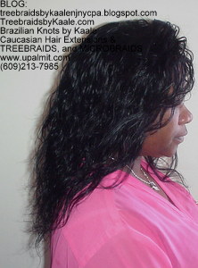 Tree Braids by Kaale- cornrow treebraids with Indian Remy hair from RemyHairSales.com, Right41313.