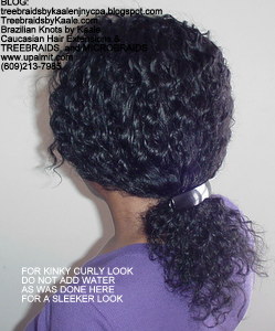 Tree Braids by Kaale using real Brazilian hair.