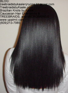 Tree Braids by Kaale- traditional cornrow treebraids done very small Back42813.