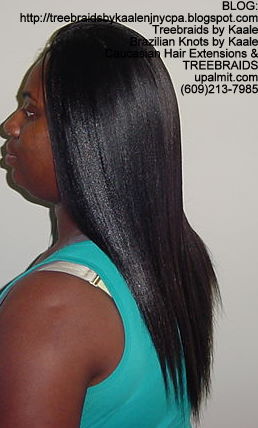 Treebraids with Wavy human hair Left2189.