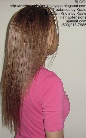 Straight  Cornrow Treebraids, Right115.