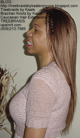 Treebraids with straight hair Left2162.