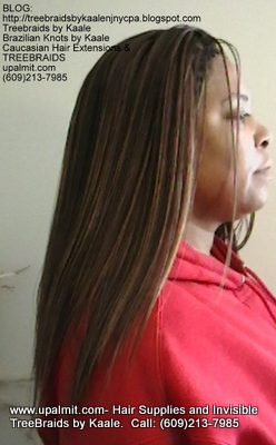 Tree Braids- Cornrows with straight human hair Right2310.