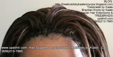 Tree Braids- Cornrows with straight human hair Top2311.