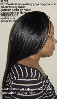 Treebraids with Straight human hair Right2194.