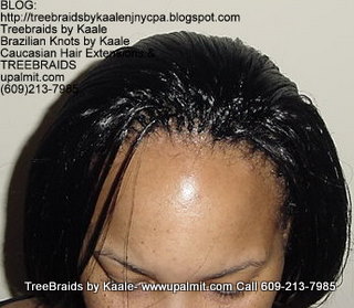 Treebraids with Straight human hair Top2196.