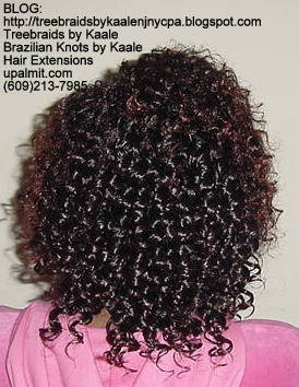 Track or Weft hair extensions- Back.