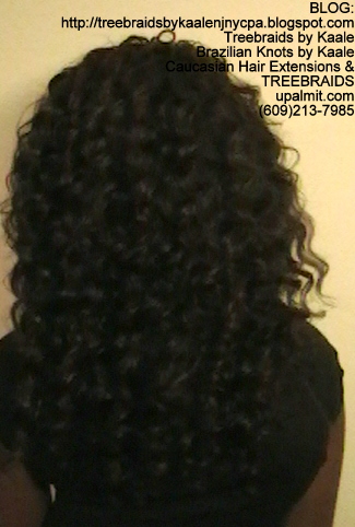 Tree Braids- Individuals with Deep WaveBulk Batik Back2276.