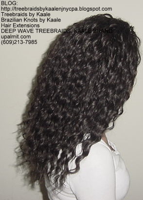 Small Cornrow Treebraids with KAALE Brand 100% human hair Right142.