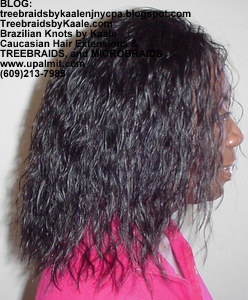 Tree Braids by Kaale using Brazilian hair- one 4oz bundle- Right