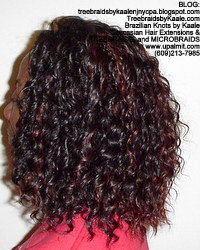 Tree Braids by Kaale- Cornrows with Straight Yaky hair BackYaky.