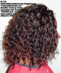 Tree Braids by Kaale- Cornrows with Straight Yaky hair BackYaky.