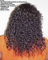 Tree Braids by Kaale- Cornrows with Straight Yaky hair BackSt.