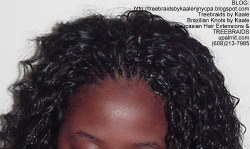Tree Braids with KAALE Deep Bulk human hair Top378.