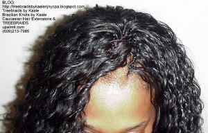 Tree Braids by Kaale- Cornrow treebraids with deep bulk hair Top4yrs.